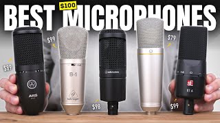 Best BUDGET Microphones For Vocals  Best Microphone Under 100 2024 [upl. by Ecinnahs]