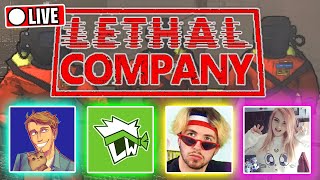 LETHAL COMPANY MODDED Ft LDShadowLady InTheLittleWood TheOrionSound and More [upl. by Ela]