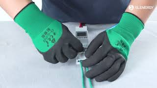 Slenergy 366KW Single Phase Low Voltage Residential Inverter Meter Installation [upl. by Ettevol574]