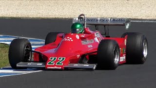 1979 Ensign N179 Cosworth DFV V8 awesome sound Phillip Island Classic 2023 Formula 1 F1 [upl. by Chap871]