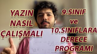 9 ve 10sınıflara YAZ PROGRAMI❗️  3 GÜN KURALI❗️  DERECE İSTİYORSAN BURAYA GEL❗️ [upl. by Nnaeed885]