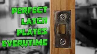 Router Jig for Mortice Latch Faceplates [upl. by Lyndel152]