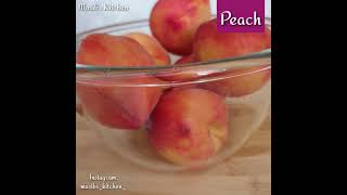 Peach Juice  Summer Drink  Tasty and healthy Peach Juice  Easy and Simple Peach Juice Recipe [upl. by Idette332]