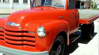 1951 Chevrolet Dually Flatbed for sale [upl. by Jochbed]