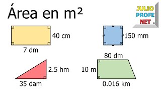 Áreas de figuras planas [upl. by Ynaiffit]