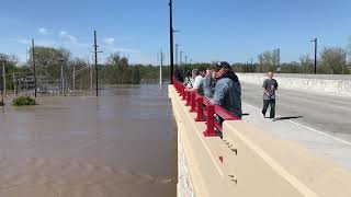 Downtown Midland experiences major flooding [upl. by Fanni902]