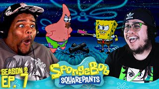 I THINK ILL EAT IT NOW  Spongebob Season 2 Episode 7 GROUP REACTION [upl. by Assilak]