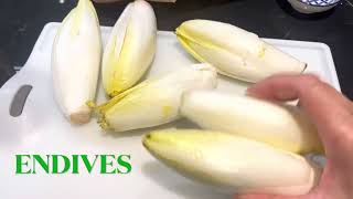 Endives super easy recipeVeal liver for tonightliverandonion endivesrecipe [upl. by Dustan465]