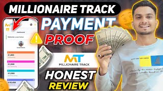 Millionaire Track Payment PROOF  Millionaire Track Se Paise Kaise Kamaye 2024  Millionaire Track [upl. by Shifra]