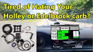 Make a SELFTUNING HolleyEdelbrock Carb Carb Cheater Installation amp Setup [upl. by Yancey]