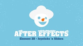 After Effects Flat Shade in Element 3d Joysticks ’n Sliders Easy Rig [upl. by Feetal]