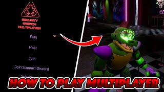 How To Play Multiplayer In Five Nights At Freddys Security Breach [upl. by Leighland]