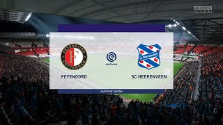 ⚽ Feyenoord vs Heerenveen ⚽  Eredivisie 16092023  Fifa 23 [upl. by Sivart]