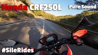 Honda CRF250L 2024  POV Ride amp Pure Exhaust Sound  Sile Rides Episode 5 [upl. by Eedissac]