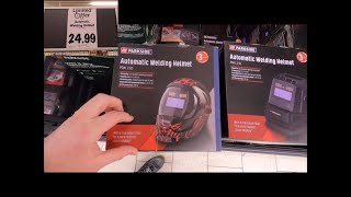 Lidl  Parkside Automatic Welding Helmet  Awesome Bargain Or Cheap Crp [upl. by Salisbury476]