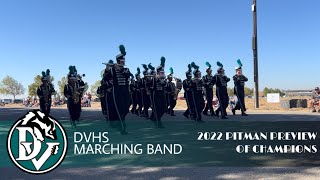 Deer Valley High School Marching Band  2022 Pitman Preview of Champions [upl. by Ydnak]