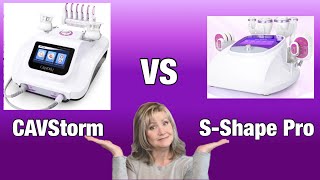 CaVstorm vs S Shape Pro  SShape with Laser Lipo Pads  At home laser lipo [upl. by Bradshaw600]