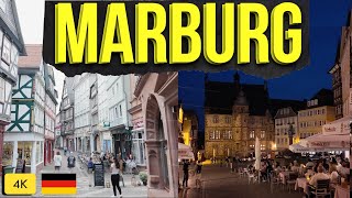 Marburg Germany Walking Tour  Marburg Visit  Marburg Germany Nightlife walkingtour4k marburg [upl. by Orten]