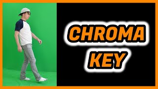 How to REMOVE GREEN BACKGROUND Make a CHROMA KEY EFFECT with FlexClip  Easy  Video edition [upl. by Jair]