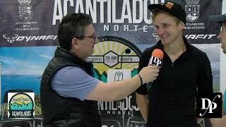 Entrevista al corredor de Trail Anders Kjaervik en Acantilados del Norte [upl. by Anaimad]