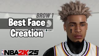 NEW BEST 2K25 FACE CREATION DRIPPY FACE LOOK COMP UPDATED NEXT GEN [upl. by Ottie]