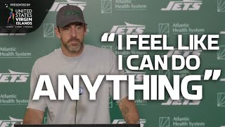 Aaron Rodgers Press Conference 521  New York Jets [upl. by Ringler]