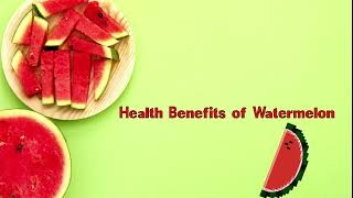 Discover the Amazing Health Perks of Watermelon [upl. by Lerrehs]