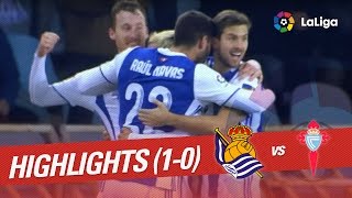 Resumen de Real Sociedad vs Celta de Vigo 10 [upl. by Neve329]