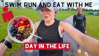 What I eat in a day  Becoming an Ironman [upl. by Clower494]