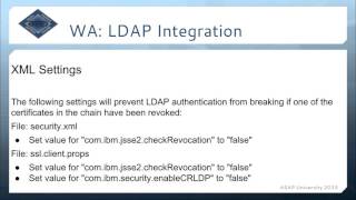 Integrating IBM Workload Scheduler with Active Directory and LDAP [upl. by Willis381]