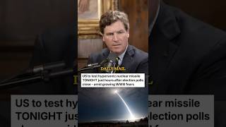 Pentagon Tests Nuclear Missiles On Night Of Election [upl. by Krishna]