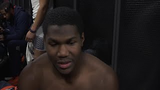 Kerryon Johnson after Peach Bowl [upl. by Ellen]