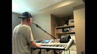 Rocket Man Cover Using TC Helicon Voicelive Touch amp Roland Fantom G [upl. by Atikir162]