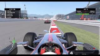 GRAN PREMIO DI SOCI RUSSIA CON AUTO CLASSICHE IN F120 [upl. by Ees]