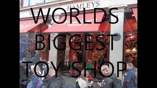 HAMLEYS TOY SHOP at Christmas 2023 PT 12 [upl. by Anyale130]