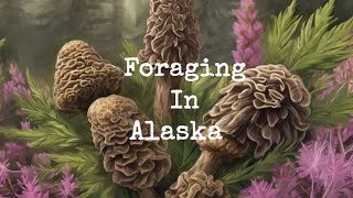 Foraging in Alaska  Fireweed Shoots Morels and Spruce Tips [upl. by Adamski]