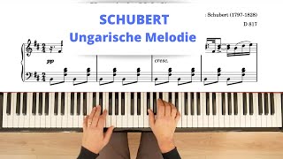 SCHUBERT  Ungarische Melodie D 817 Hungarian Melody [upl. by Bazar282]