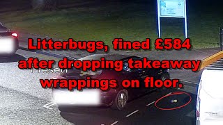 Walsall Litterbugs Fined £584 After Dropping Takeaway Wrappings On Floor [upl. by Betty430]