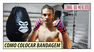 COMO COLOCAR BANDAGEM NAS MÃOS ARTES MARCIAIS [upl. by Noel]