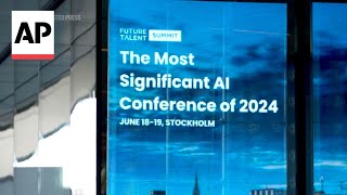 Utopia dystopia or alien Visions of AI at Stockholm summit [upl. by Etnaed453]