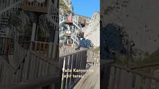 Valla Kanyon ve Seyir terasi travel küredag  vallakanyon hormakanyon kastamonu [upl. by Ihpen]