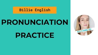 Pronunciation Practice with Consonants  for Spanish speakers  English Pronunciation [upl. by Sloane]