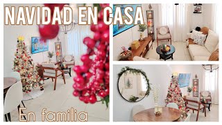 Pusimos el árbol de navidad 🎄 Decorando nuestro hogar ✅ en familia 🏠 Compras navideñas ❤️ [upl. by Ainslee8]