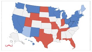 2024 Senate Election Prediction as of June 2024 [upl. by Naujtna]