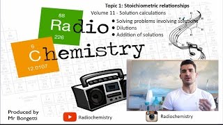 Topic 13 Volume 11  Solution calculations [upl. by Atinahs942]