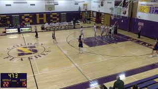 Sayville High School vs Miller Place High School Mens Varsity Basketball [upl. by Kiker620]