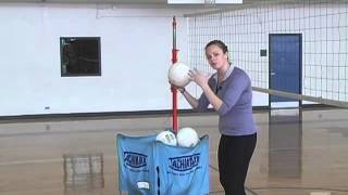 Superman Volleyball Passing Drill [upl. by Lledyr]