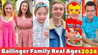 Ballinger Family Real Name And Ages 2024 [upl. by Yessac318]