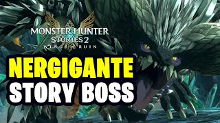 Monster Hunter Stories 2  Nergigante Story Boss Fight Rank S PC [upl. by Millie]