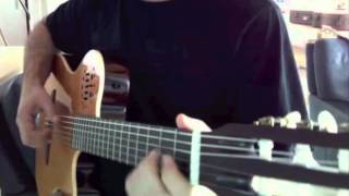 Bir kara gözlüye ay balam Gitar Cover [upl. by Elish]